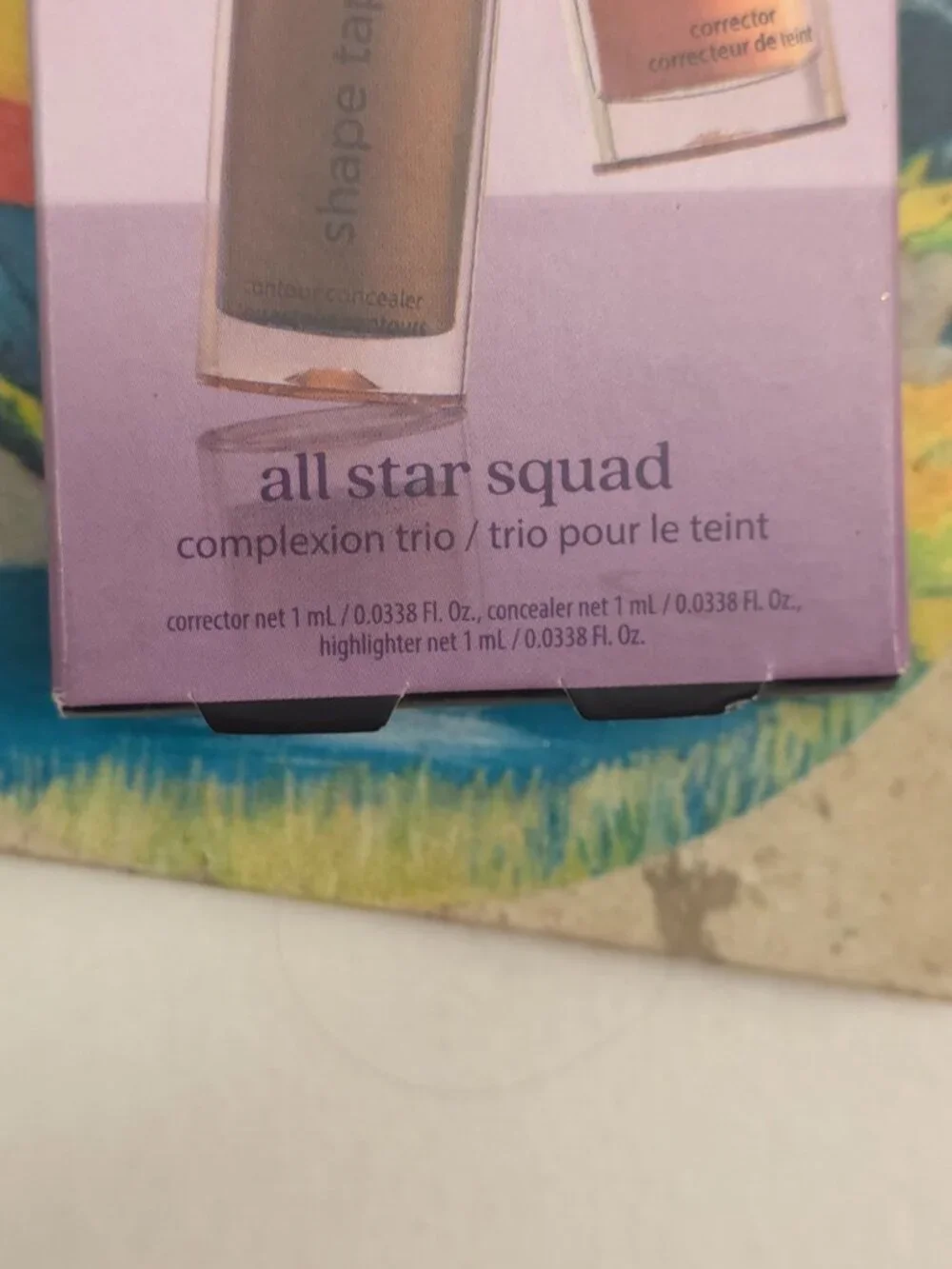 SEALED 3pc Tarte Shape Tape All Star Squad Complexion Trio - 57N